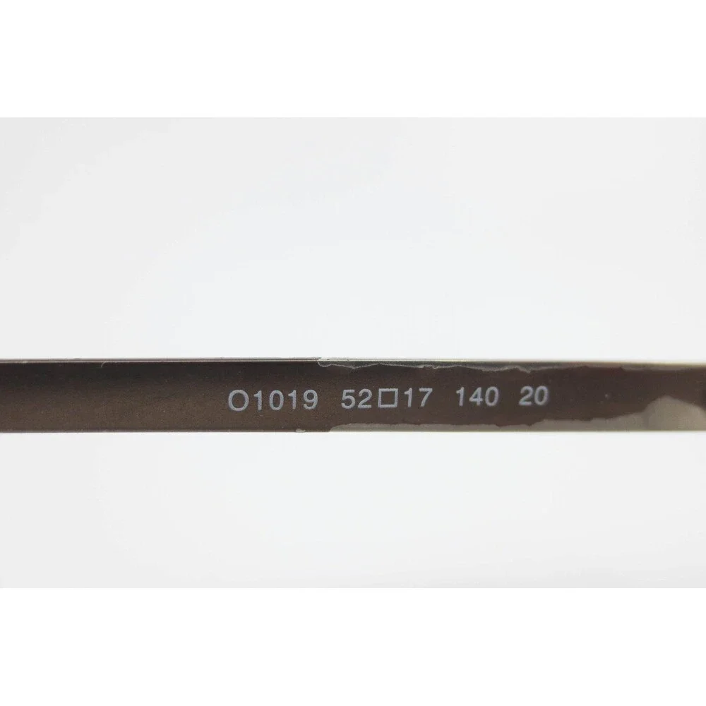 EasyClip Titanium Eyeglass Frames O1019 52-17-140 Rectangular Gunmetal Bronze